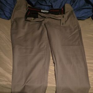 Twisted Tailor 'til death 34s Elegant Men's Dress Pants in Charcoal